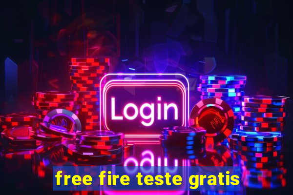 free fire teste gratis